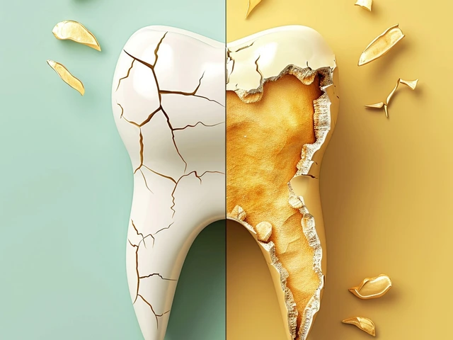 Prasklá zubní sklovina - mýtus nebo realita?
