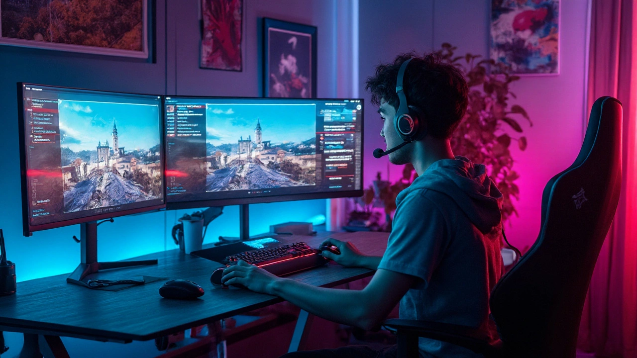Gaming overlay - streamování a statistiky během hraní