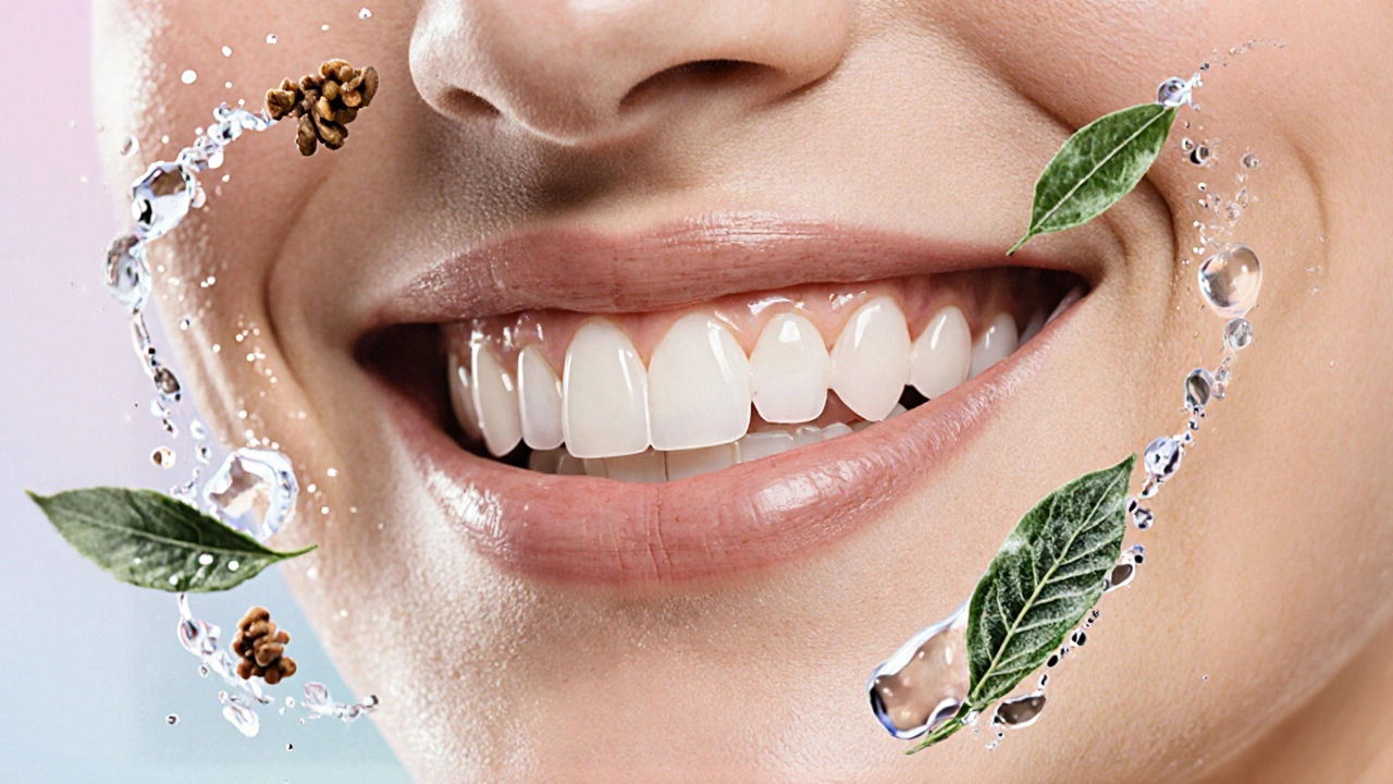 Jak správně používat ústní vodu a žvýkačku