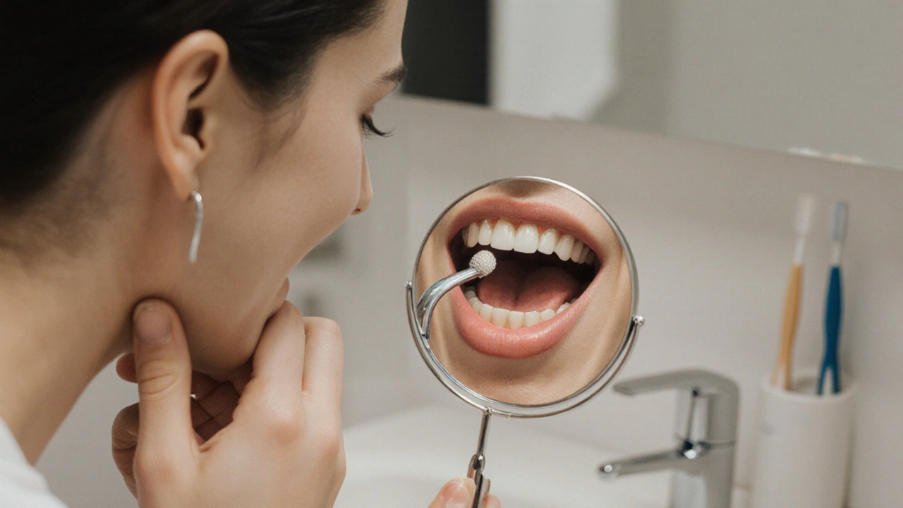 Dentální zrcátko: Jak ho používat pro kontrolu stavu zubních implantátů