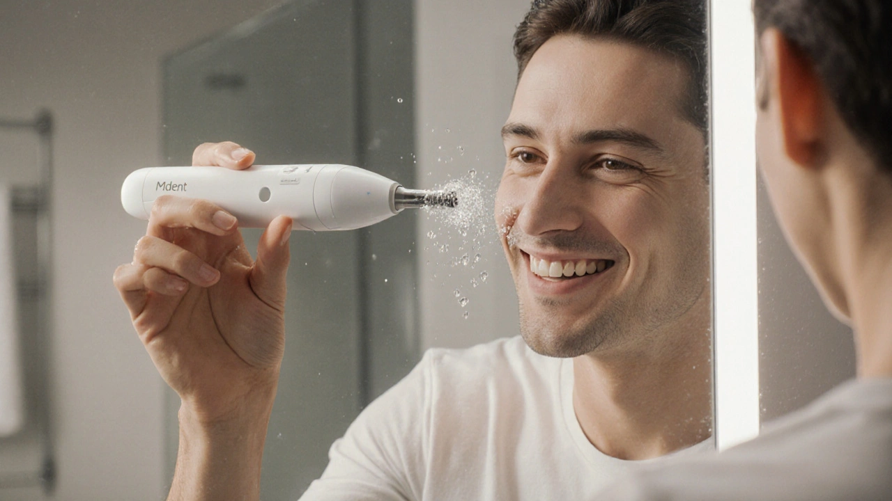 Jak používat ultrazvukový čistič zubů Mident: krok za krokem pro čistší zuby a zdravé dásně