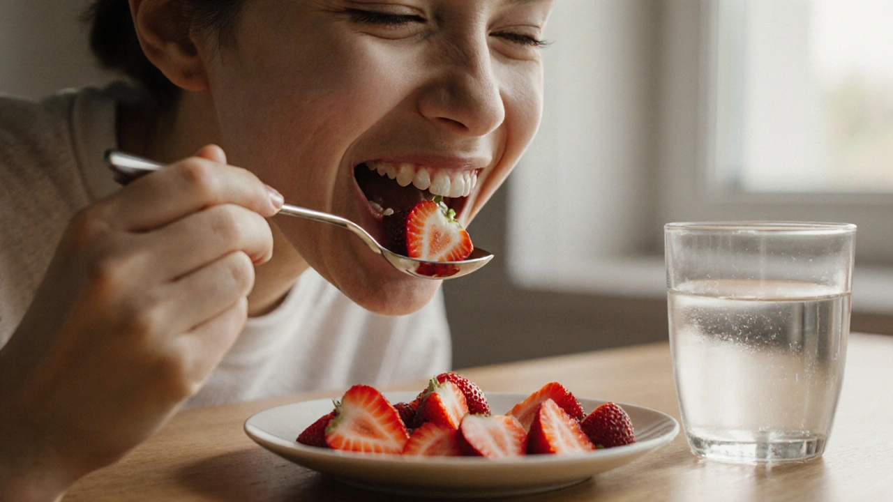 Jaké ovoce je bezpečné jíst s fixními rovnátky?