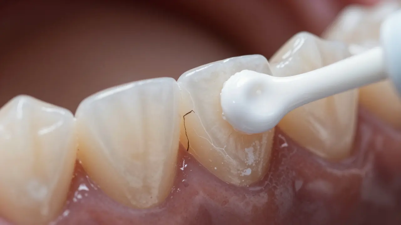 Jak často používat GC Tooth Mousse pro prasklou zubní sklovinu?