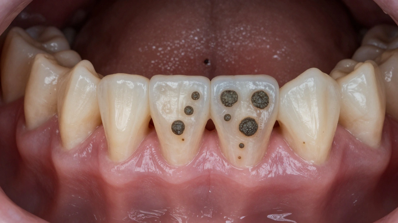 Zubní kámen pod dásní: jak ho odstranit efektivně a bezpečně