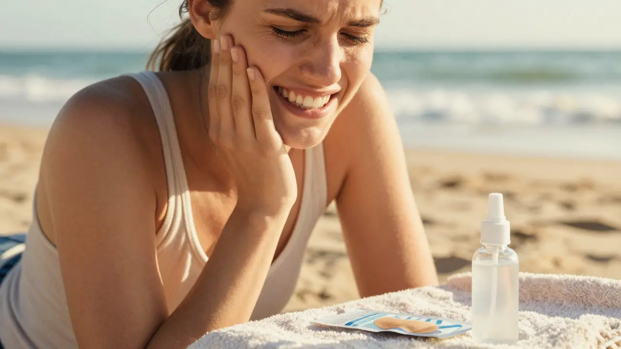 Jak se vyrovnat s bolestí předních zubů během dovolené