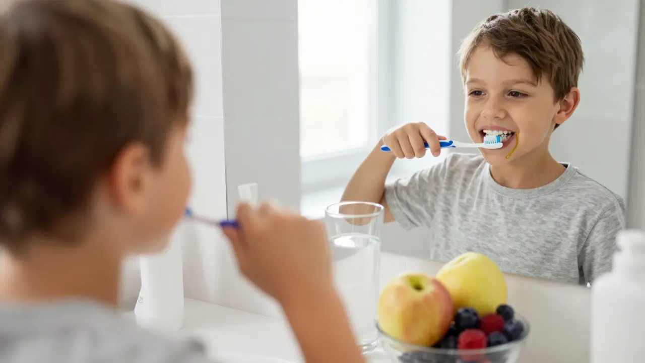 Zubní kámen u dětí: Jak ho předcházet správnou výživou a hygienou