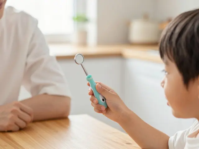 Dentální zrcátko: Průvodce pro rodiče - Jak správně kontrolovat zuby dítěte