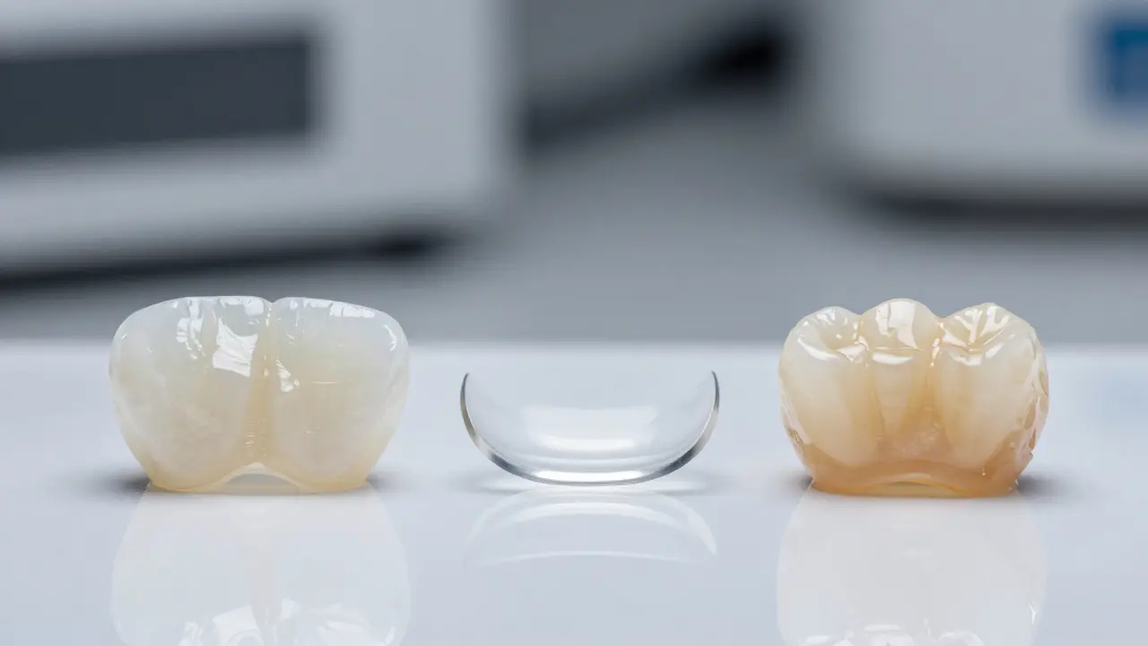 Porovnání materiálů pro zubní fazety: Keramika, Porcelán a Kompozit