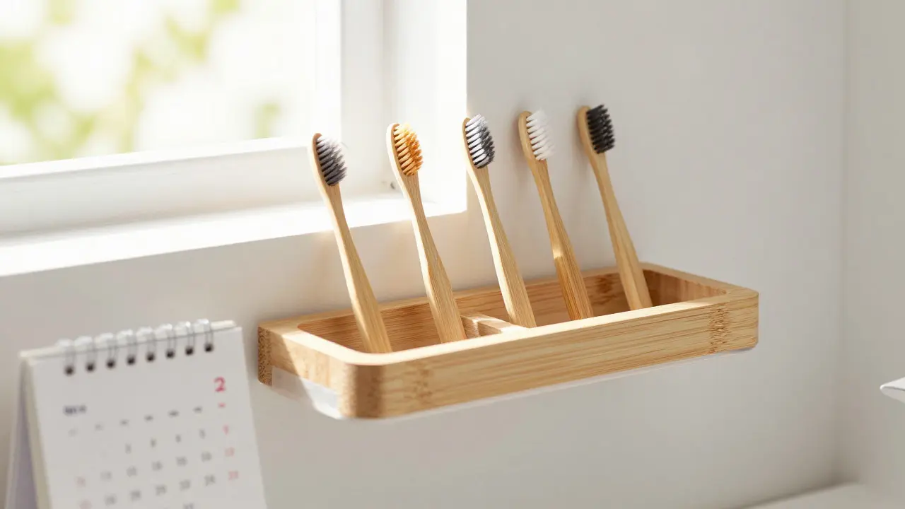 Správné skladování zubních kartáčků pro lepší hygienu
