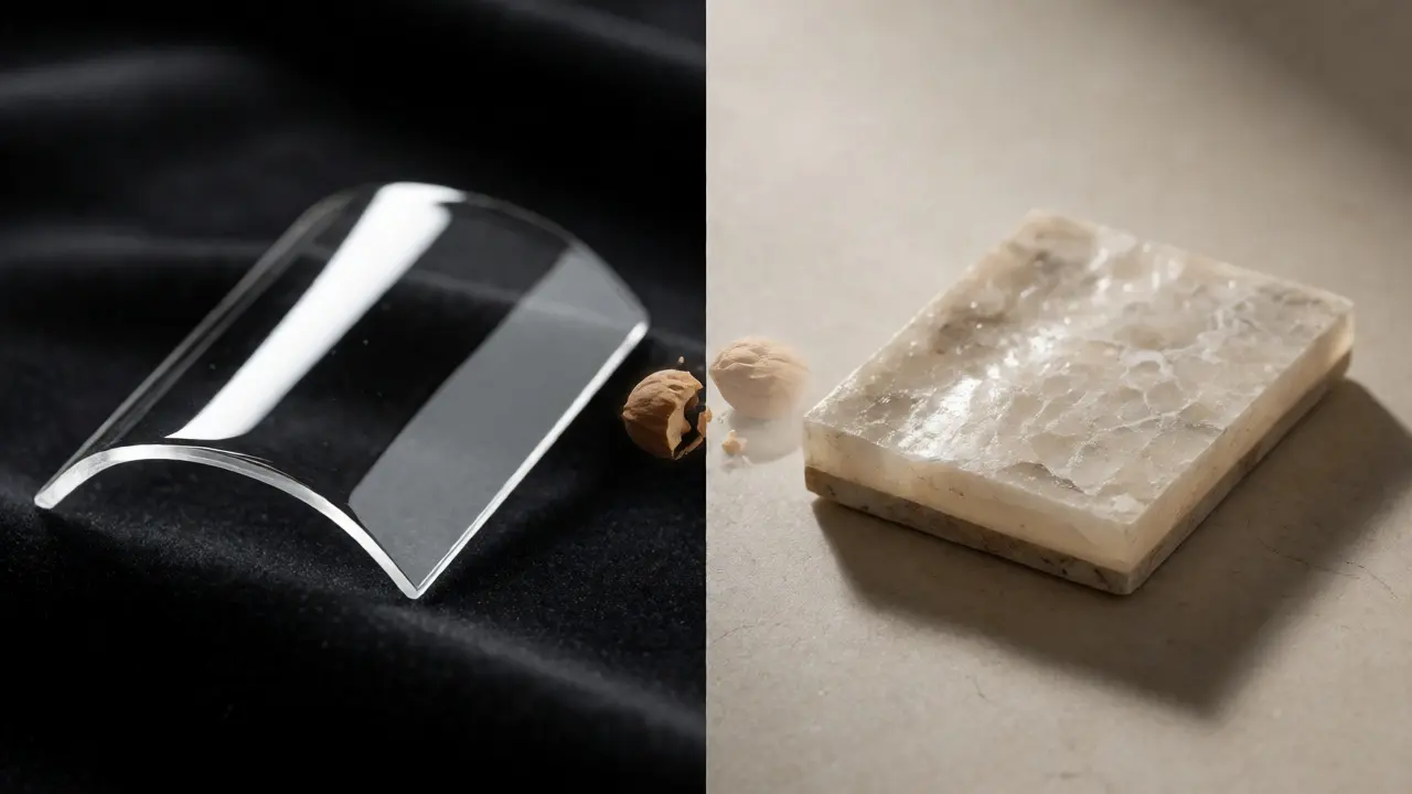 Porovnání materiálu keramických a kompozitních fazet
